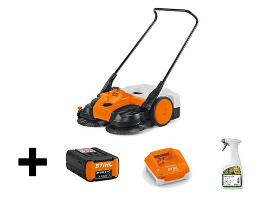 KGA 770 Accu Veegmachine - Set Compleet