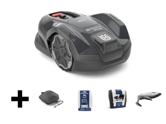 AUTOMOWER® 305E NERA Mähroboter – 600 m² – Komplettset
