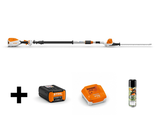 HLA 86 Accu Stokheggenschaar (50cm) - Set Compleet