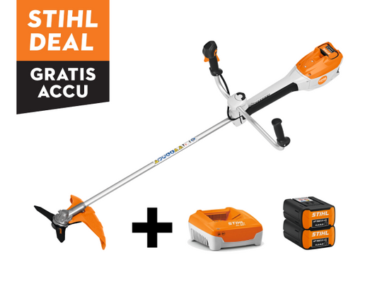 ACTIESET FSA 400 Accu Bosmaaier BrushCut 300-3 - incl. 2x AP 500s & AL 501