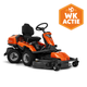 R 320X AWD Rider Benzin-Frontmäher – ohne Mähdeck. 