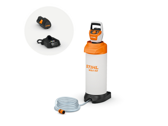 WSA 40 Accudrukwatertank - SET met AS 2 Accu en AL 1 Lader