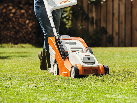 RMA 339 C SET Akku-Rasenmäher