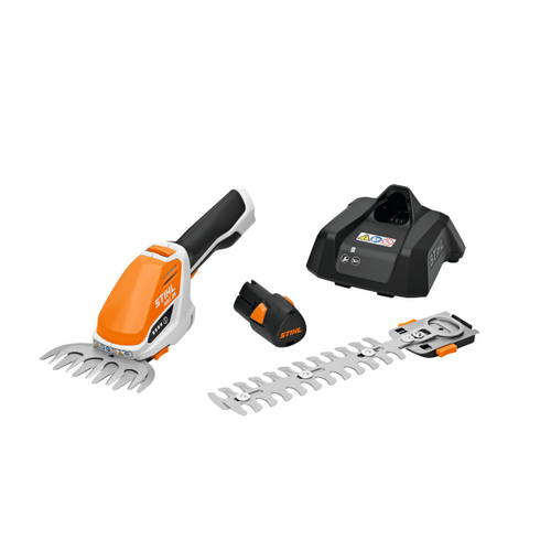 HSA 26 Accu Grasschaar en Buxus Heggenschaar - SET AS 2 accu en AL 1 lader
