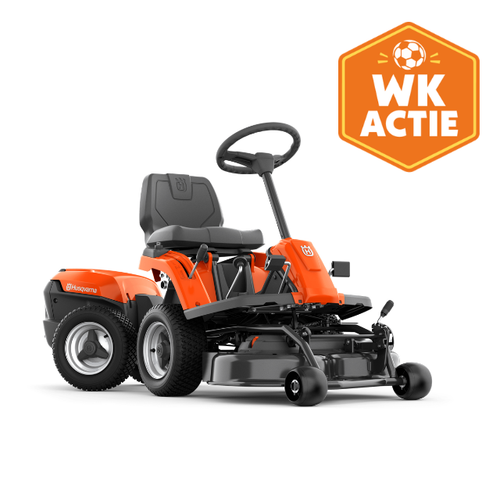 Elektrischer Frontmäher R 112iC Rider inklusive Akku, Ladegerät und Mähdeck 