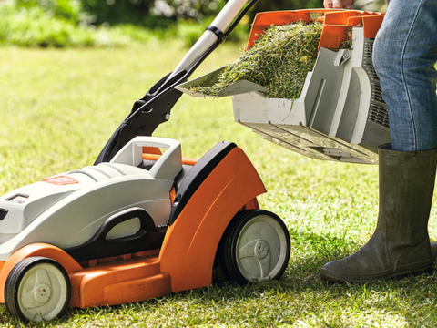 RMA 339 C SET Akku-Rasenmäher