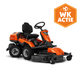 R 316TX AWD Rider Benzin-Frontmäher – ohne Mähdeck. 