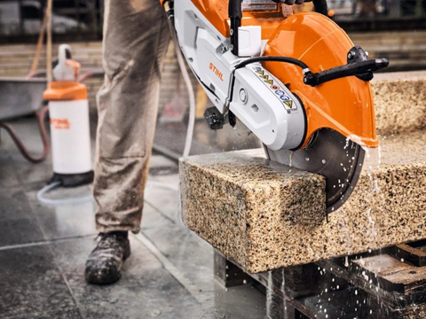 TSA 500 Accu Doorslijpmachine / Bandenzaag 350mm - BODY zonder accu en zonder lader