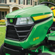 X350 Petrol Riding Mower with Mulching Deck | 42 Inch (107cm)