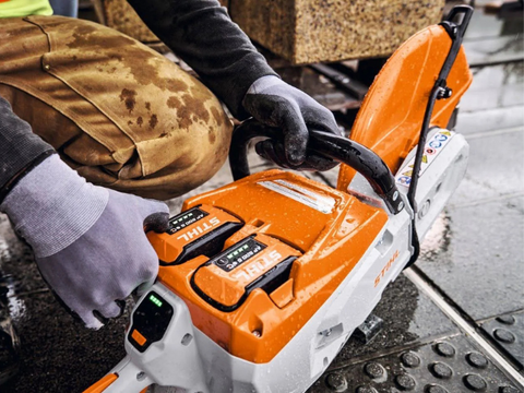 TSA 500 Accu Doorslijpmachine / Bandenzaag 350mm - BODY zonder accu en zonder lader