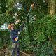 HTA 66 30cm Cordless High Pruner Pole chainsaw - BODY without battery and without charger