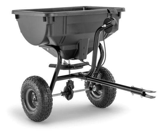 Spreader 30 for riding mower and front mower 