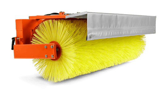 Brush for front mower 