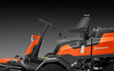 R 420TsX AWD Rider Benzine Frontmaaier - Exclusief Maaidek.