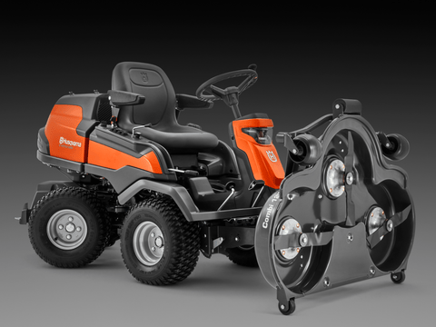 R 420TsX AWD Rider Benzine Frontmaaier - Exclusief Maaidek.