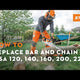MSA 160 CB 30cm Battery Chainsaw - BODY without battery and without charger