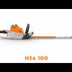HSA 100 Battery Hedge Trimmer 60cm - BODY without battery and without charger