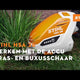 HSA 26 Accu Grasschaar en Buxus Heggenschaar - SET AS 2 accu en AL 1 lader