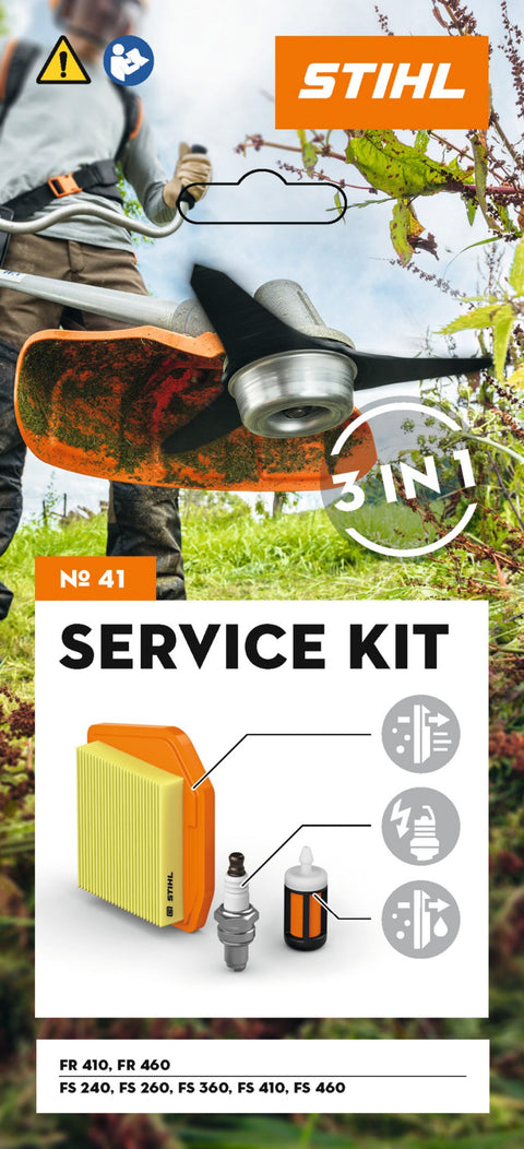 Service Kit 41 for FR 410, FR 460, FR 480 CE, FS 240, FS 260, FS 261, FS 360, FS 361, FS 410, FS 411, FS 460 AND FS 461 