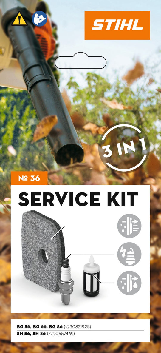 Service Kit 36 voor BG 56, BG 66, BG 86, SH 56 en SH 86