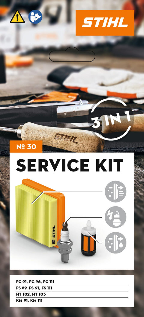 Service Kit 30 for FC 91, FC 96, FC 111, FS 89, FS 91, FS 111, HT 102, HT 103, KM 91 and KM 111 
