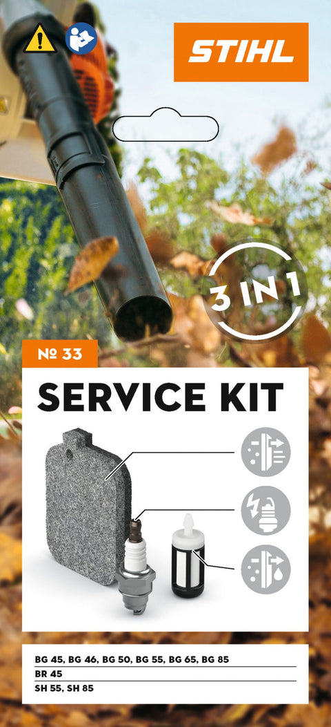 Service Kit 33 voor BG 45, BG 46, BG 50, BG 55, BG 65, BG 85, BR 45, SH 55 en SH 85
