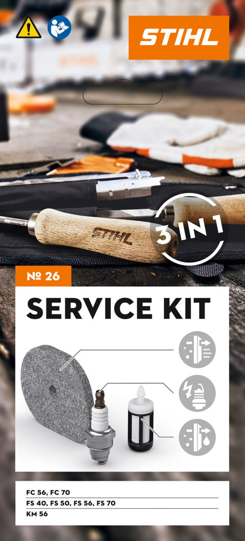 Service Kit 26 for FC 56, FC 70, FS 40, FS 50, FS 56, FS 70, HT 56 and KM 56 