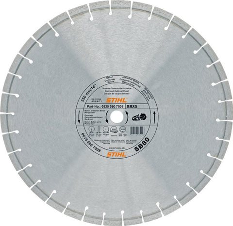 Cutting discs D-SB90 Ø 400mm/16"