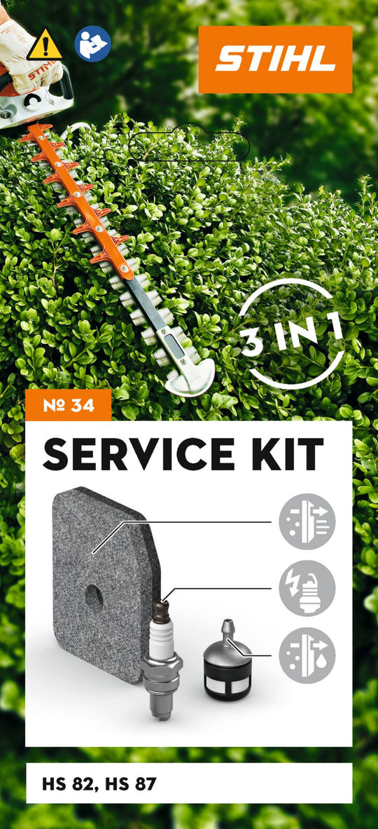 Service Kit 34, voor HS 81 R, HS 81 T, HS 82 R, HS 82 T, HS 86 R, HS 86 T, HS 87 R en HS 87 T