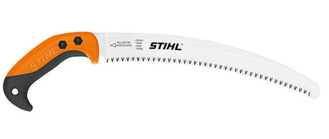 Branch saw with curved saw blade