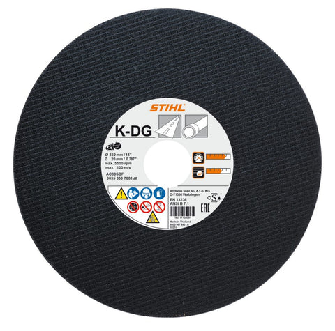Cutting discs K-DG Ø 350mm/14"