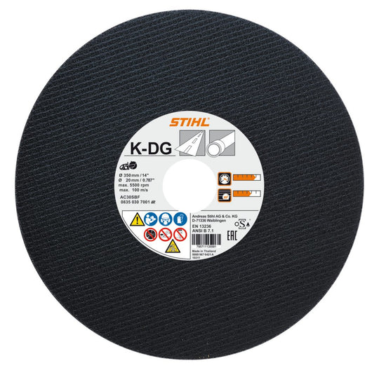 Doorslijpschijven K-DG Ø 400mm/16"