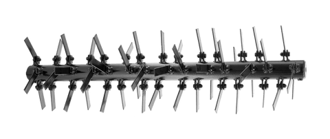 Verticutter shaft for flail mower 