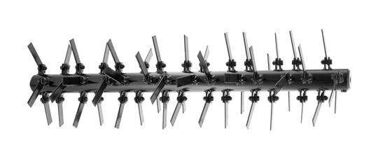 Verticutter shaft for flail mower 